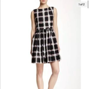 Marc by Marc Jacobs cotton and silk tie back dress